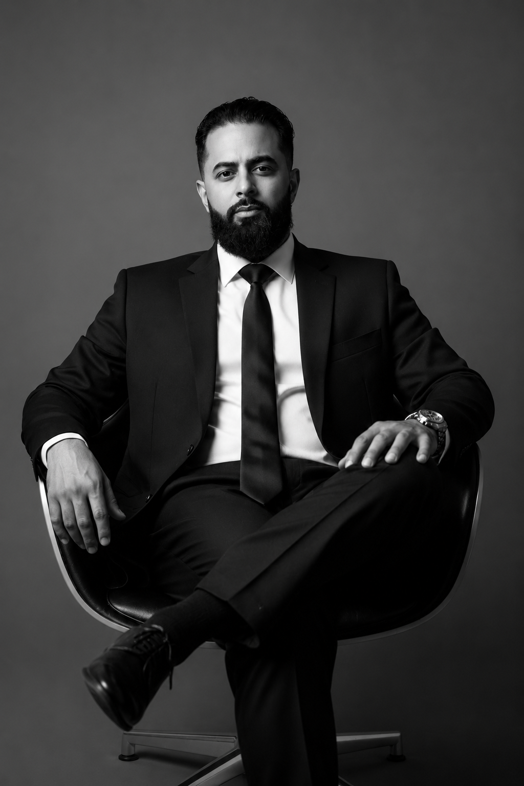 Editorial portrait of Rav Singh, founder of Inkology